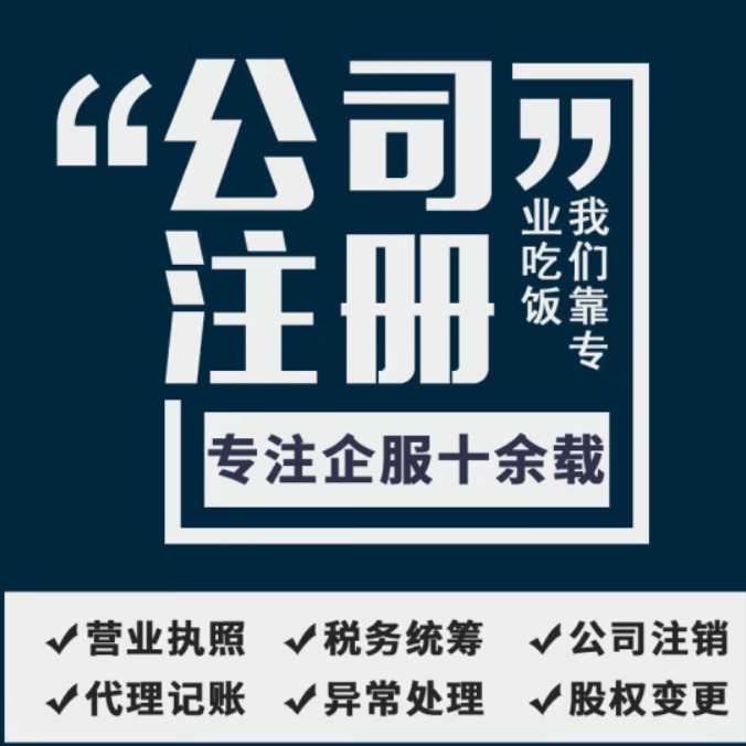 广州跨境电商公司注册代办个独企业代理记账报税年报地址挂电商