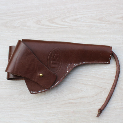 M1911M1917左轮牛皮枪套二战美军