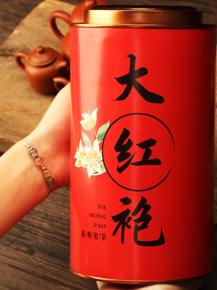 2025 Новый чай Dahongpao Tea Консервированный 350 г чая Wuyi Rock с корицей и нарциссовым улуном Оптом Изображение 1