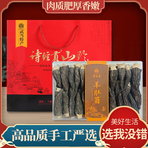 羊肚菌礼盒125g特产新鲜煲汤食材