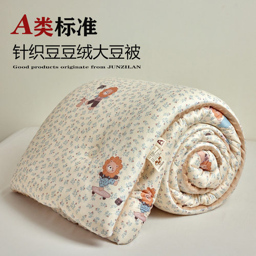 Doudou Quilt Spring And Autumn Cartoon Student Dormitory Thi