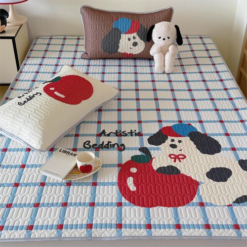 Summer Ins Cartoon Latex Cooling Mat Three-piece Set Cute Do