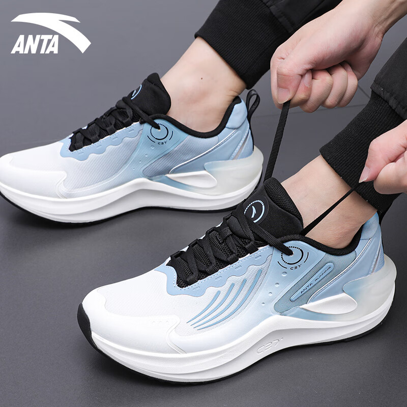 安踏男鞋轻云跑步鞋运动鞋减震