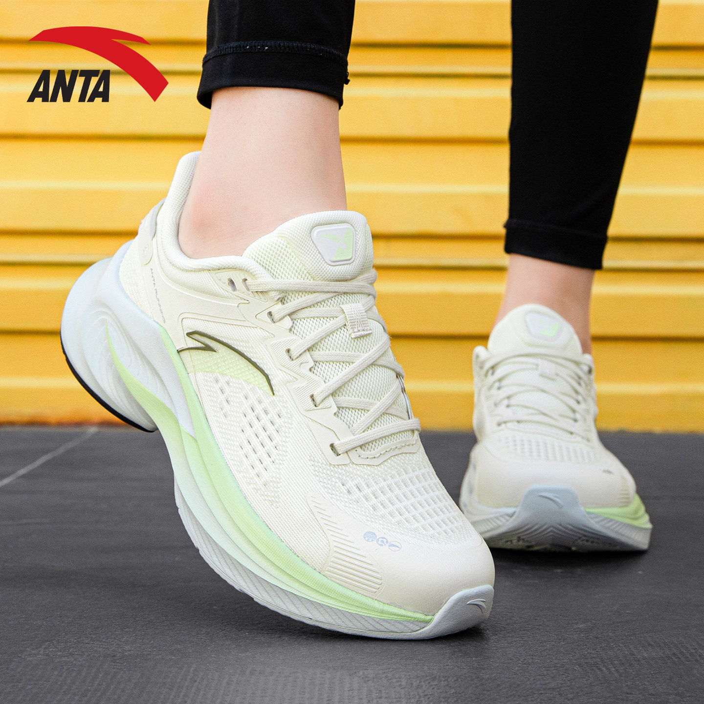 安踏女鞋毒刺6跑步鞋2026新款夏季网面透气慢跑鞋轻便减震运动鞋