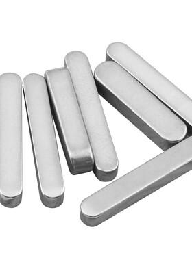 不锈钢304圆角平键销M5M6x5x6x10x12x14x20x25x30x35x40x45x50x60