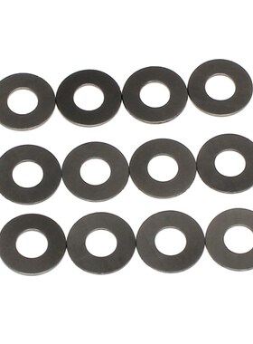 石墨4x100.8黑色垫片M4x6x7x8x9x9尼龙0.5垫圈平.超薄1mm