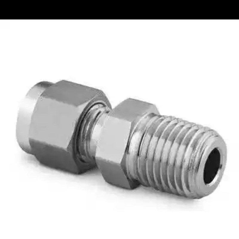 【SS-8M0-1-8RT】Swagelok世伟洛克外螺纹连接8mm卡套x1/2in.ISO