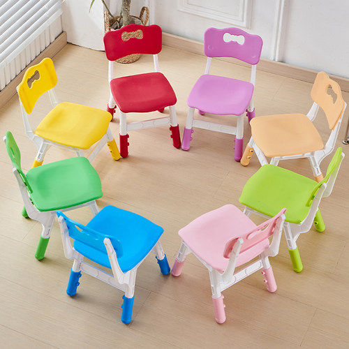 靠背椅加厚熟胶塑料凳子可升降