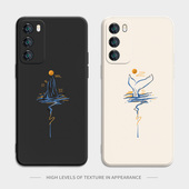 适用华为mate60pro手机壳pura70简约50小众40高级感30防摔nova11男女12硅胶8荣耀100情侣200鲸鱼magic5