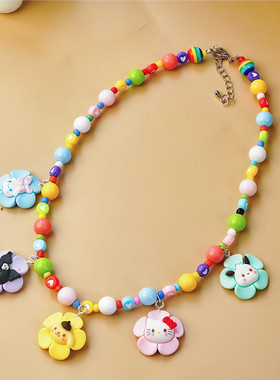 Kitty猫库洛米布丁狗帕恰狗项链