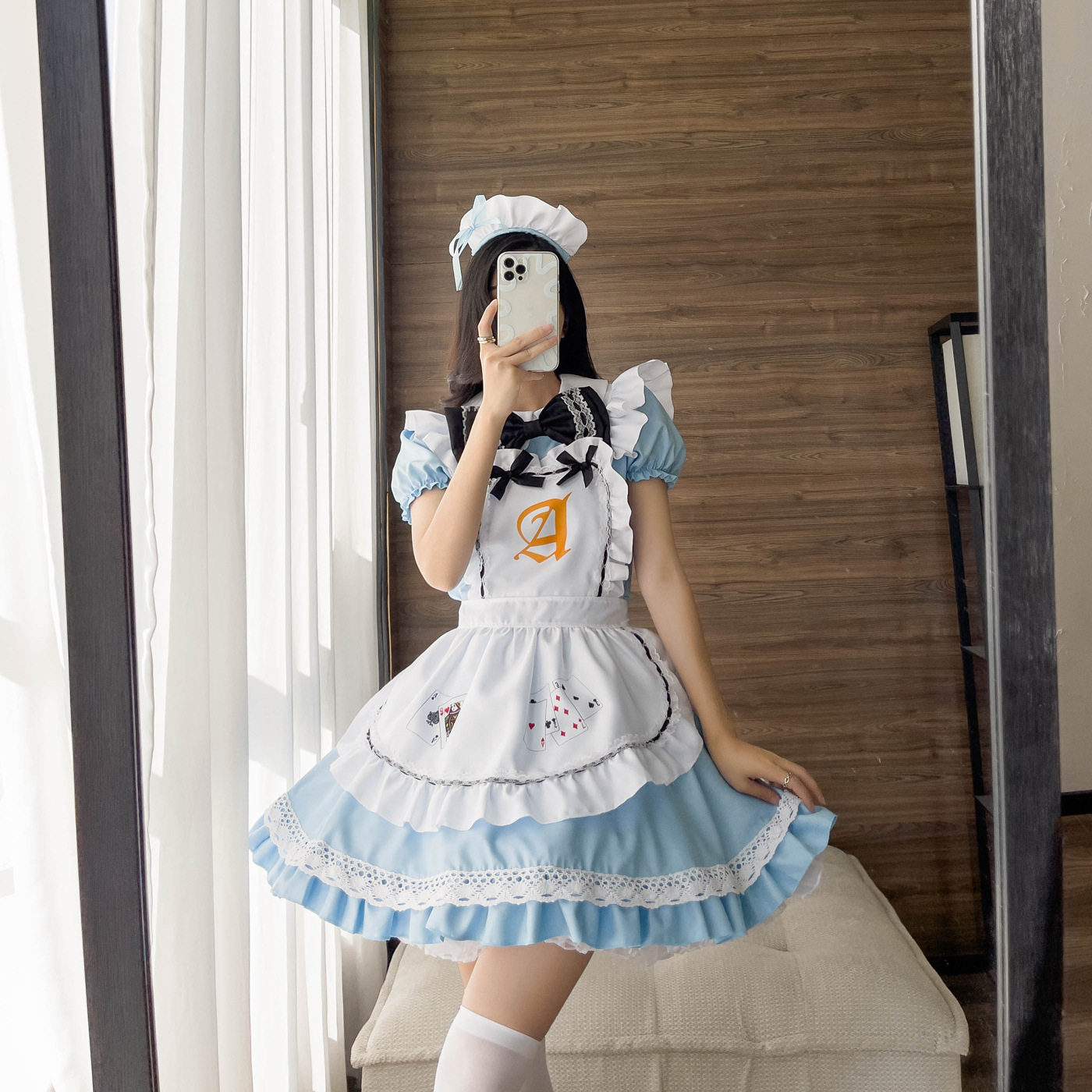 新款 日本动漫cos服 爱丽丝梦游仙境系列女仆装cosplay服装