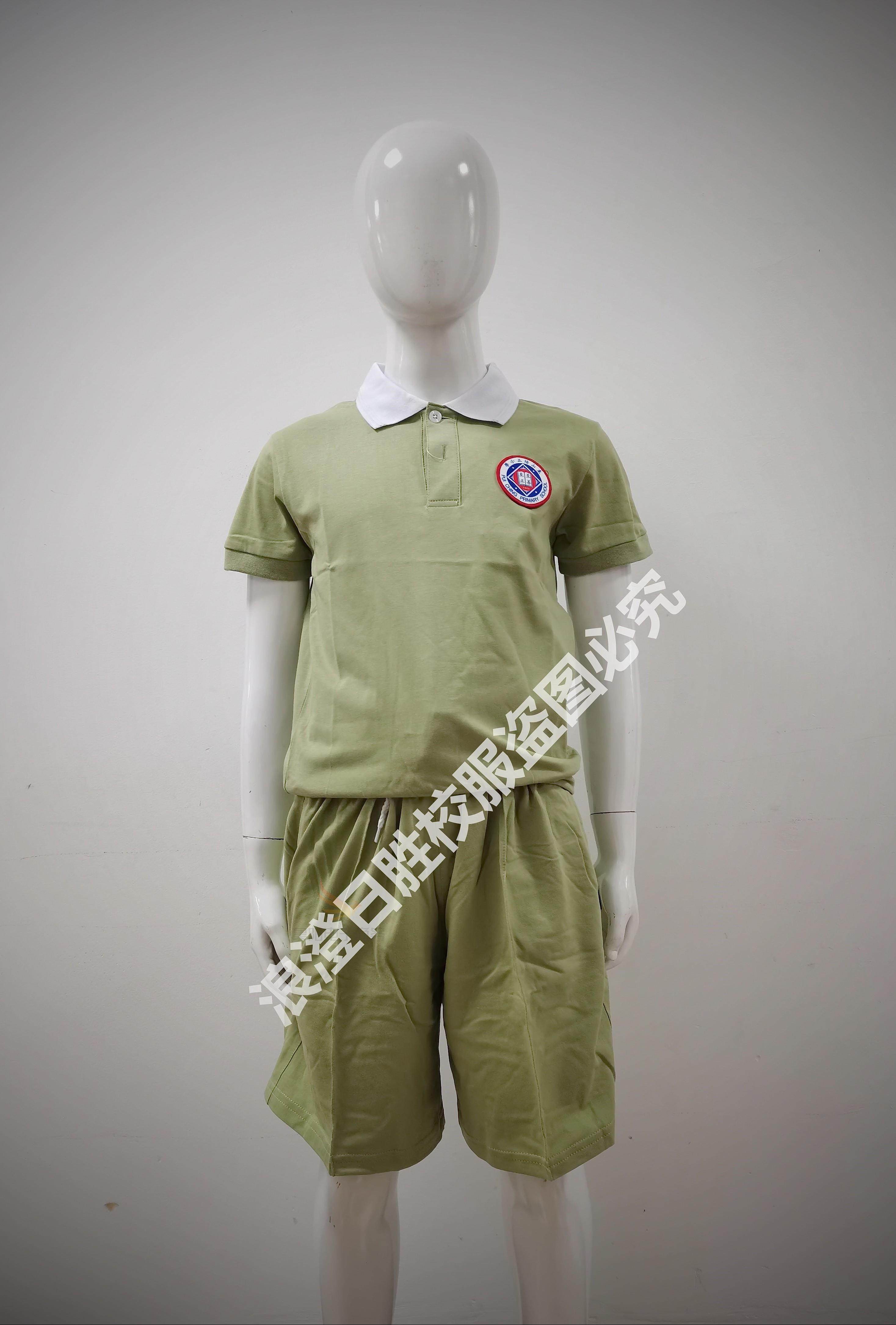 厂家直销广东广州浪登校服【东山培正小学】越秀区公办学生夏服饰