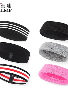 J发带/运动A1pq801-运动篮球跑步头带男女吸止汗带潮款宽头戴