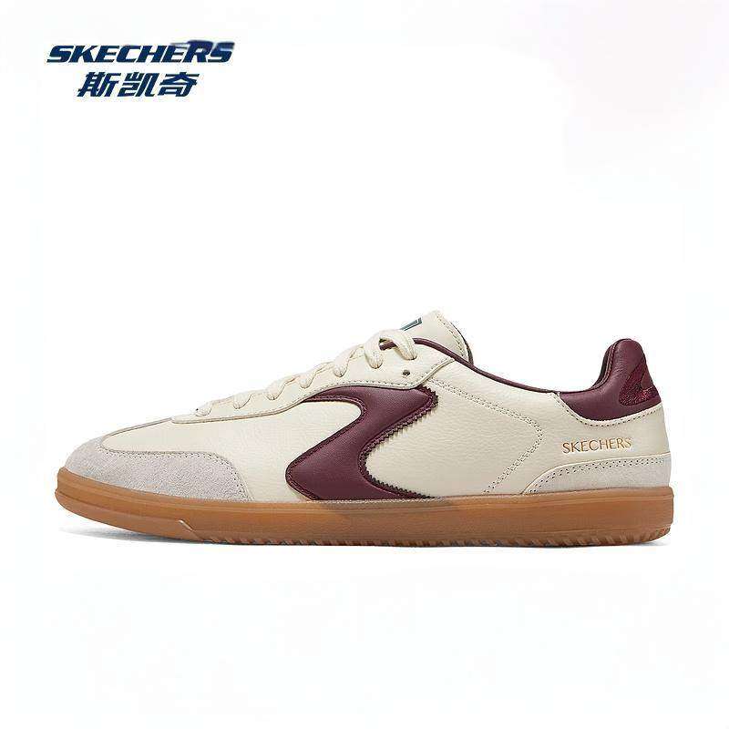 斯凯奇2025年官网正品男鞋款休闲板鞋舒适轻盈时尚潮流日常穿搭鞋