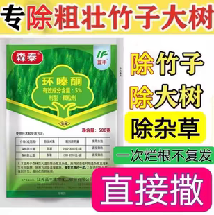 环嗪哃烂根除大杂树专用药环秦泰酮铜除草烂根剂一扫光竹子烂根药