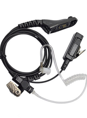 摩托罗拉GP328D+ GP338D+ P8668I D8235对讲机大咪口空气导管耳机