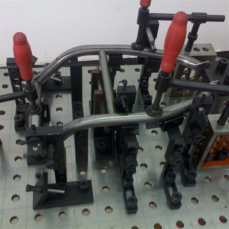 速发8螺旋压紧器三维柔性焊接平台工装夹具快速压紧件D16压紧器