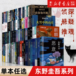 东野圭吾系列单本任选 多件优惠 回廊嫌疑人X 螺旋无名之町白长长 献身侦探小说 白夜行夜行恶意解忧杂货店白鸟与蝙蝠透明