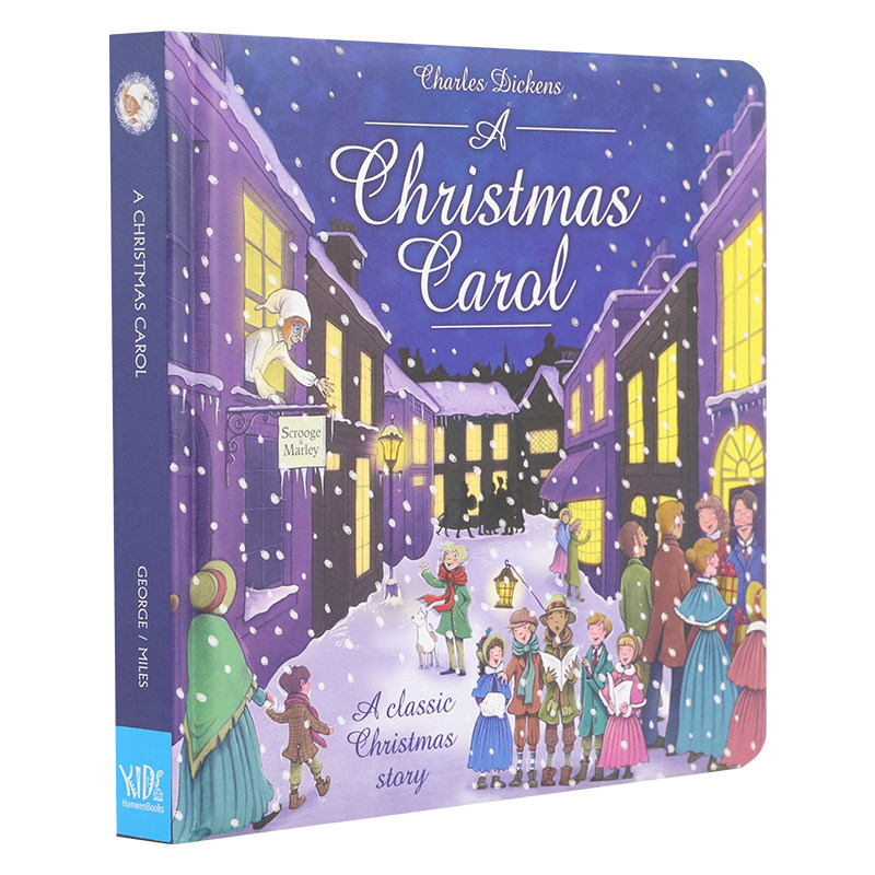 【新华书店旗舰店官网】英文原版有声绘本christmas carol(精) 圣诞
