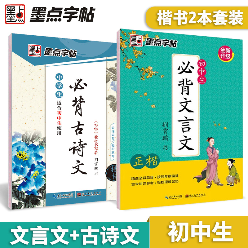 墨点初中生练字帖语文古诗