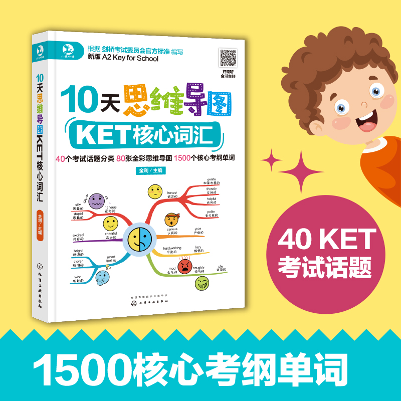 10天思维导图KET核心词汇