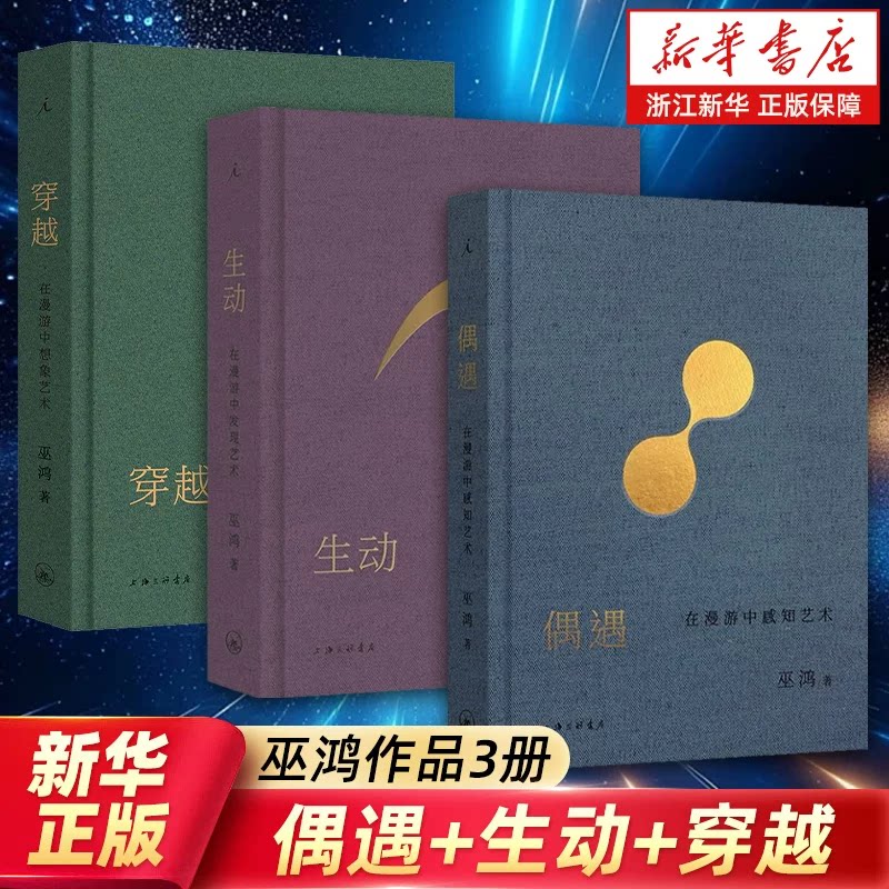 【任选】巫鸿 跨时空艺术漫游系列 穿越：在漫游中想象艺术 生动：在漫游中发现艺术 偶遇：在漫游中感知艺术 芝加哥大学教授巫鸿