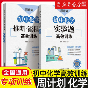 周计划初中化学实验题高效训练推断流程题初中化学基础知识初一二三中考化学专项训练七八九年级中考化学题型华东理工