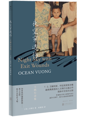 夜空穿透伤【王鸥行诗集】以越南裔美国人的身份 探索多元文化视角的诗意 T. S. 艾略特奖获奖作品 外国文学诗歌雅众诗集