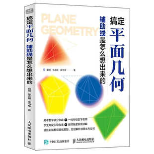 【新华书店旗舰店官网】搞定平面几何:辅助线是怎么想出来的 学好数学并不难 初中生青少年数理化科普读物数学之美几何原本 正版