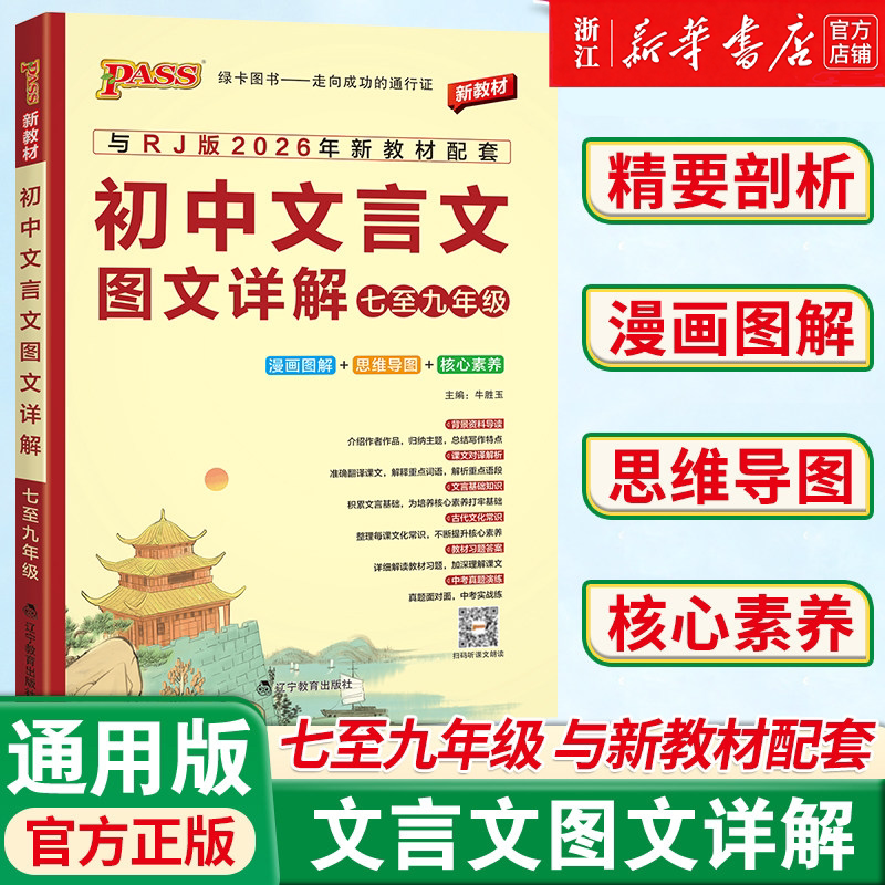 2026秋季版初中文言文图文详解
