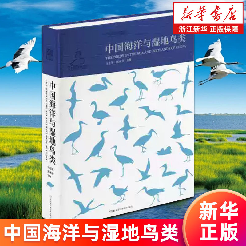 【新华书店旗舰店】中国海洋与湿地鸟类(精) 马志军//陈水华 中国野生鸟类系列 正版书籍