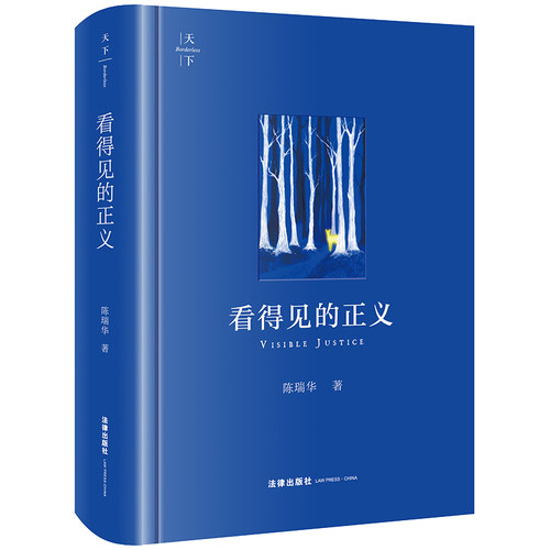 天下 看得见的正义 陈瑞华著 法学院学生入门读物法学启迪读本法律制度法律实践律师实务参考书 法律出版社9787519782115新华书店