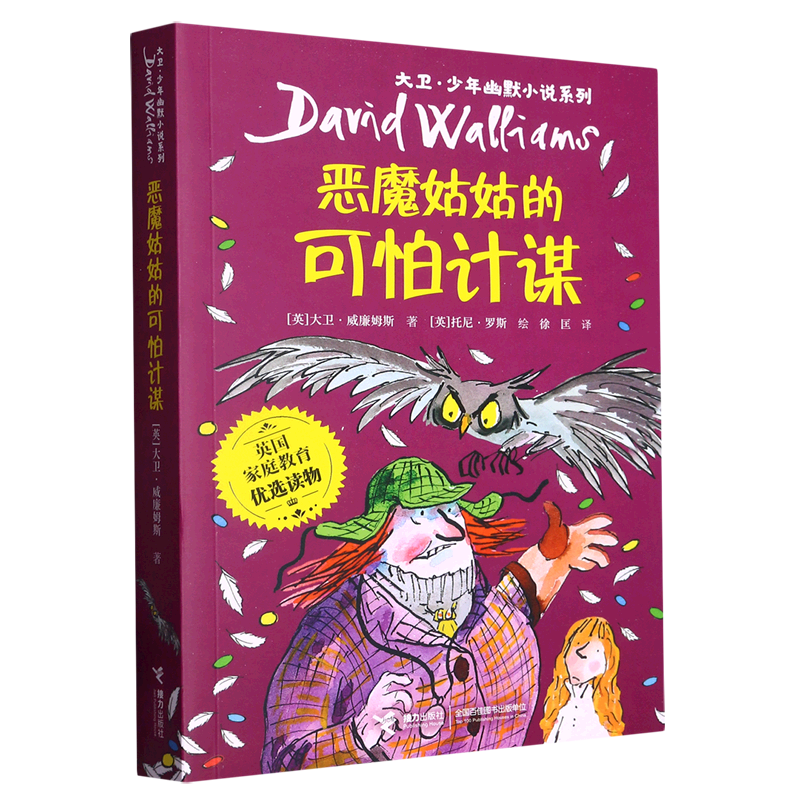 恶魔姑姑的可怕计谋/大卫·少年幽默小说系列