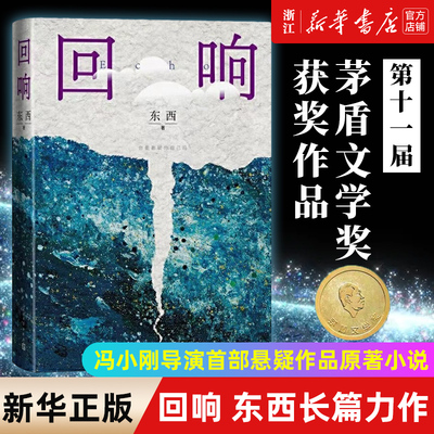 十一届茅盾文学奖 回响 东西长篇力作 拆解心理现实和生活真相+情感推理侦破推理小说模式 冯小刚 宋佳王阳包贝尔主演同名电视剧