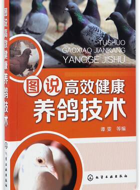 图说高效健康养鸽技术 饲料配制鸽场建设鸽场经营管理技术 肉鸽养殖书籍 品种繁殖营养需求饲料配制饲养管理常见病诊治养鸽子书籍
