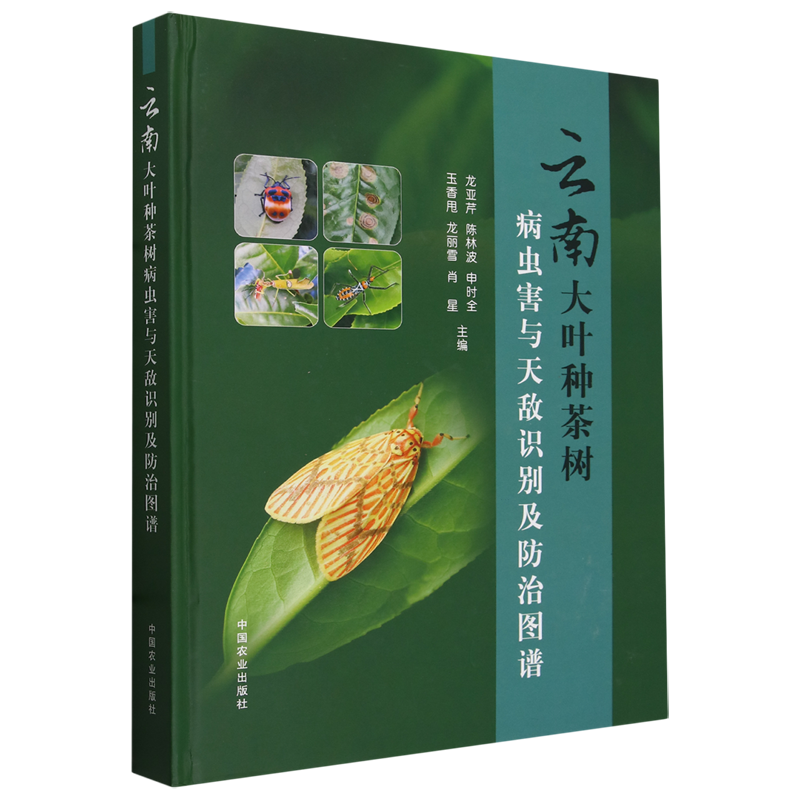 云南大叶种茶树病虫害与天敌识别及防治图谱