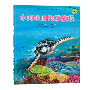 小海龟的勇敢旅程 精装 保冬妮绘本海洋馆硬壳绘本一二年级小学生课外阅读故事书图画书3-6岁学龄前儿童绘本幼儿园宝宝睡前故事
