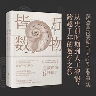【新华书店旗舰店】正版包邮 万物皆数(从史前时期到人工智能跨越千年的数学之旅)(精) 米卡埃尔·洛奈 数学科普书 科学数学数理化