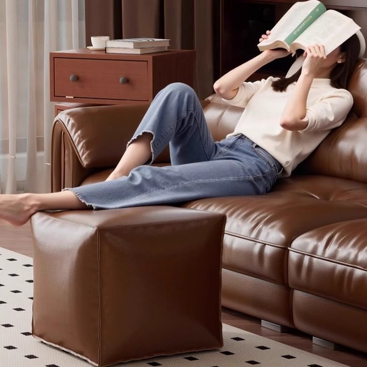 防猫抓皮墩子套闲置旧衣服收纳袋沙发矮凳客厅坐墩懒人专用收纳凳,住宅家具,矮凳,淘宝优惠券,粉丝福利购,淘宝优惠卷