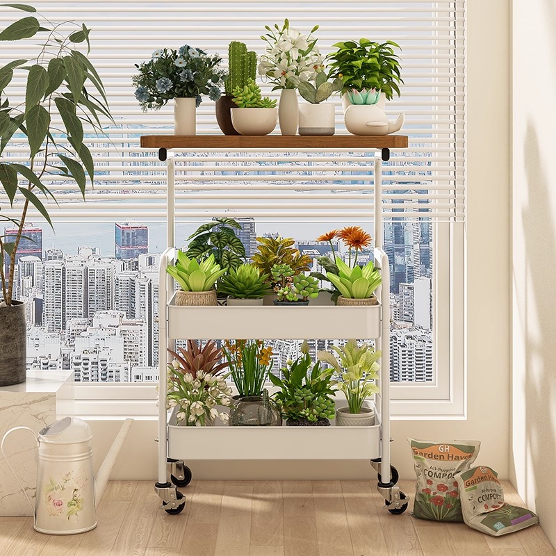 花架置物架落地式客厅阳台多层花盆架室内多肉绿植花卉移动花架子