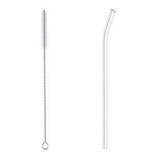 STANLEY2代保温杯替换升级配件高硼硅加长玻璃吸管耐高温弯曲管