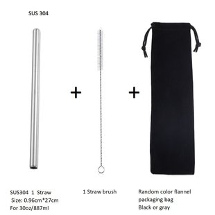 适用STANLEY保温杯40OZ高硼硅透明玻璃吸管耐热耐用防口红赠管刷