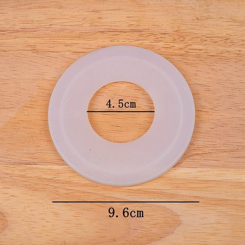 硅胶盖软硅胶盖子中间带孔外径9.6CM内径4.5CM硅胶盖子