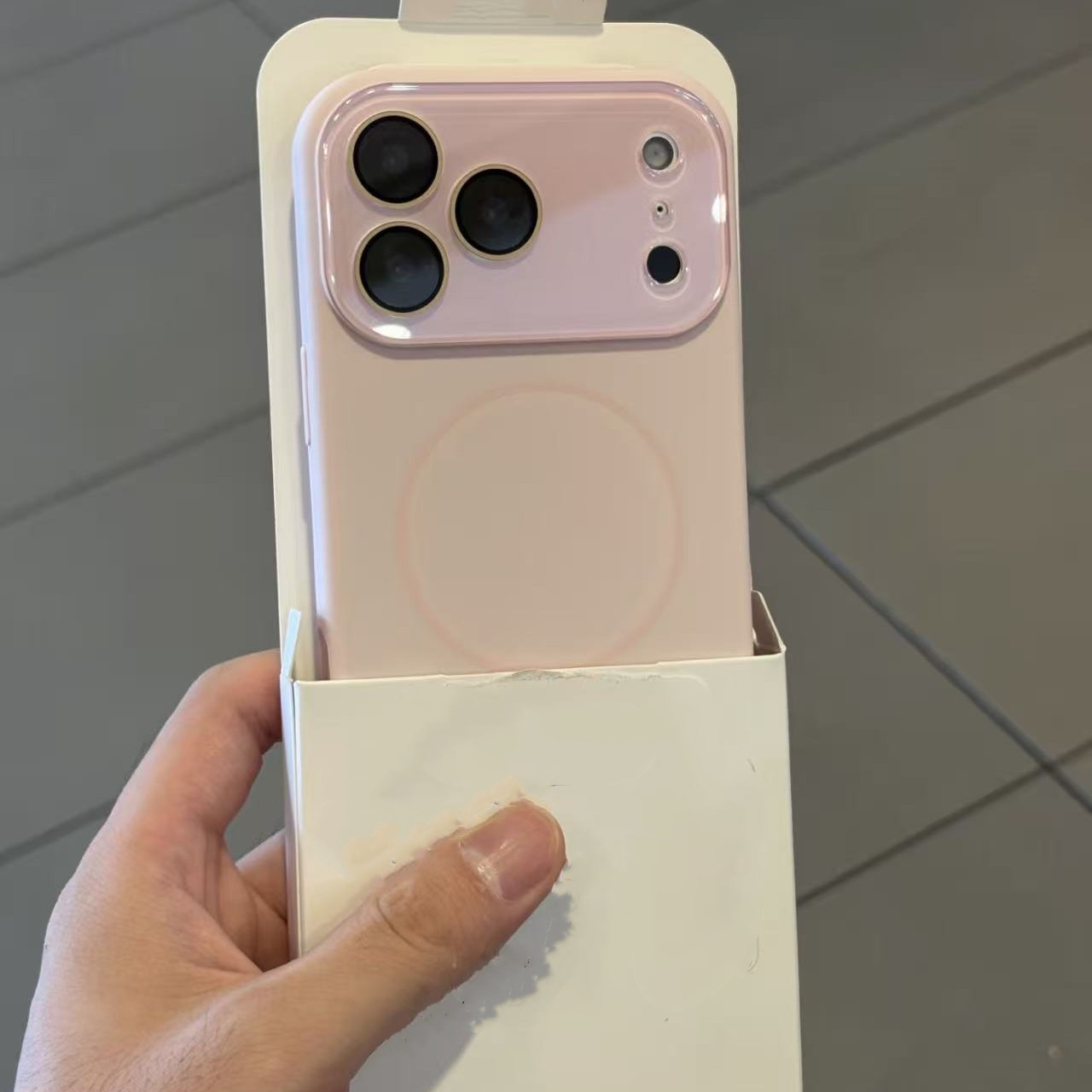 Magsafe磁吸适用苹果17Promax手机壳iPhone16Promax液态硅胶15Pro小视窗自带镜头膜14Pro高级感13防摔保护套
