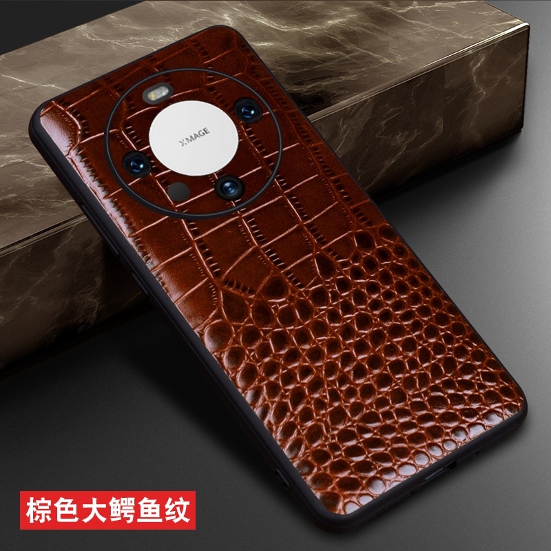 适用华为mate60rs非凡大师手机壳mte60pro+真皮魅特6o鳄鱼纹mt保护套p0r防摔全包meta六零por高级感pr0男女后