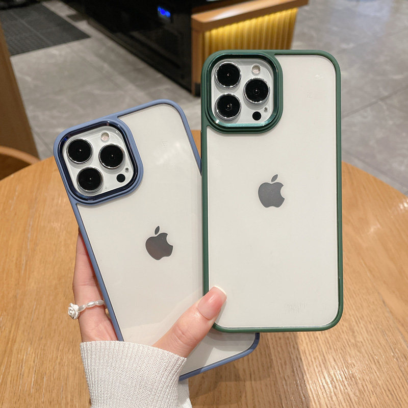 适用苹果13手机壳12硅胶11防摔新款promax金属镜头14大孔pm不包p简约iPhone13透明高级感苍岭绿por轻奢男黑色使用感如何?