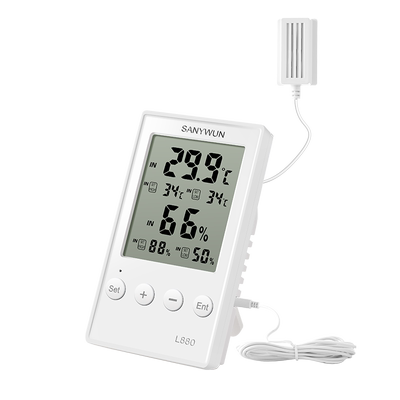 三印高精度双温双湿报警温湿度计