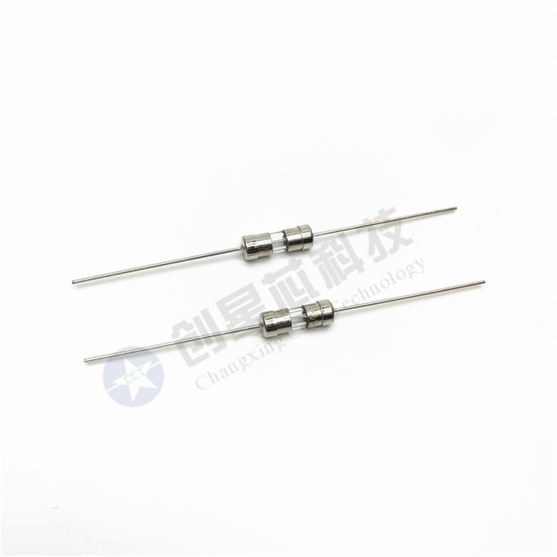 3.6*10 慢断玻璃保险管 250V T1.5A 绕线/绕丝带引脚线 3.6x10