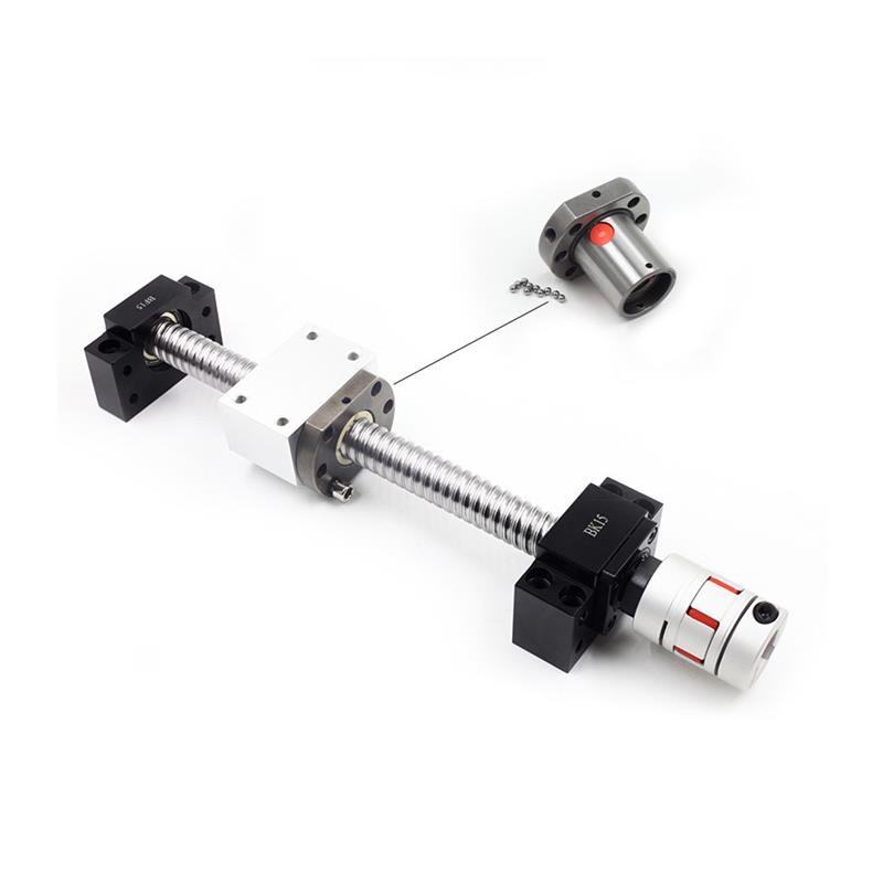 滚珠丝杆套件1605直线导轨套装2005升降2510滑台模组丝杠螺母全套