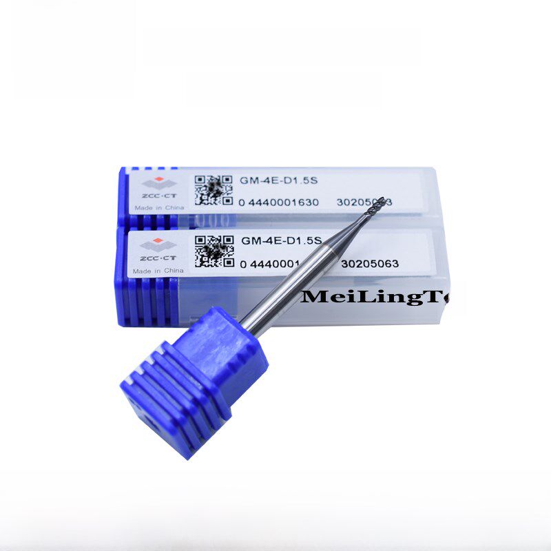 株洲钻石钨钢立铣刀GM-4E-D1.0/1.5/2.0/2.5/3.0/3.5/4.0S/4.5/F